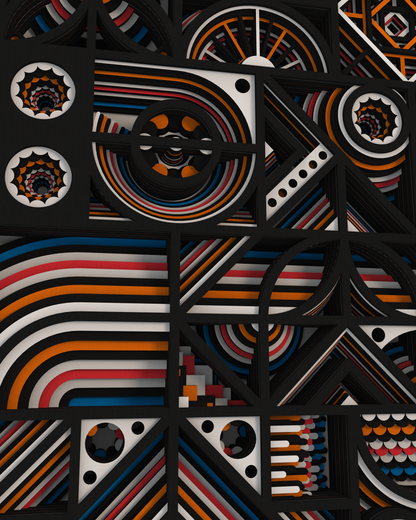 Formless | 90x60 cm