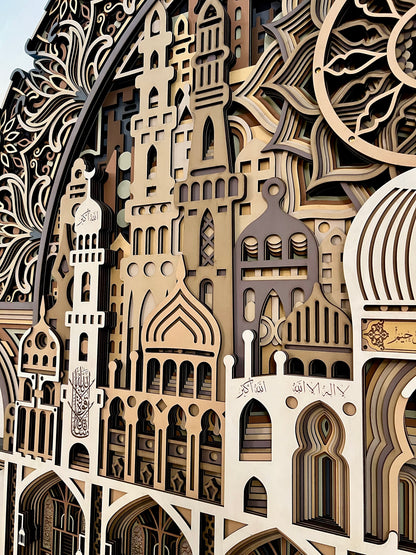 Al-Noor | 120x120 cm